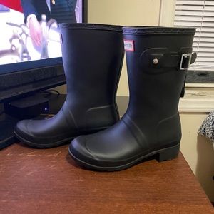 Hunter rain boots women with Sock